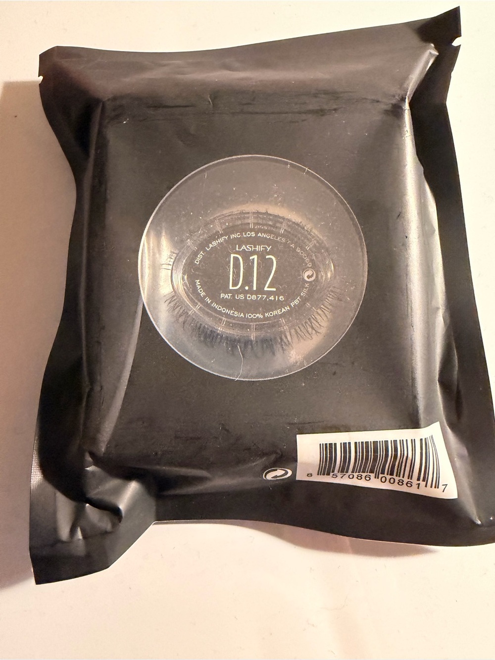 LASHIFY D.12 Dramatic Black fluffy Lashes